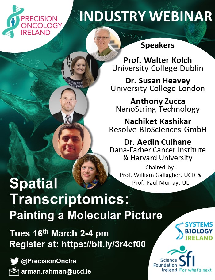 POI Industry webinar \'\'Spatial Transcriptomics: Painting a Molecular Picture\'\'